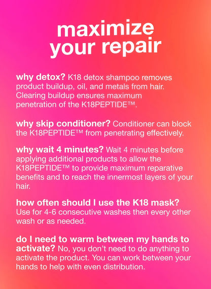 leave-in molecular repair hair mask