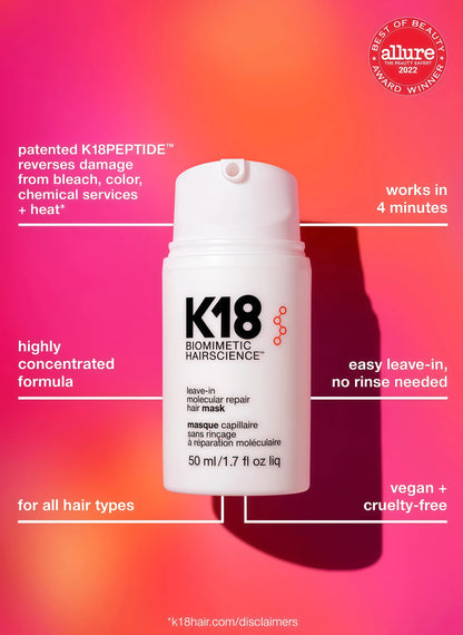 leave-in molecular repair hair mask